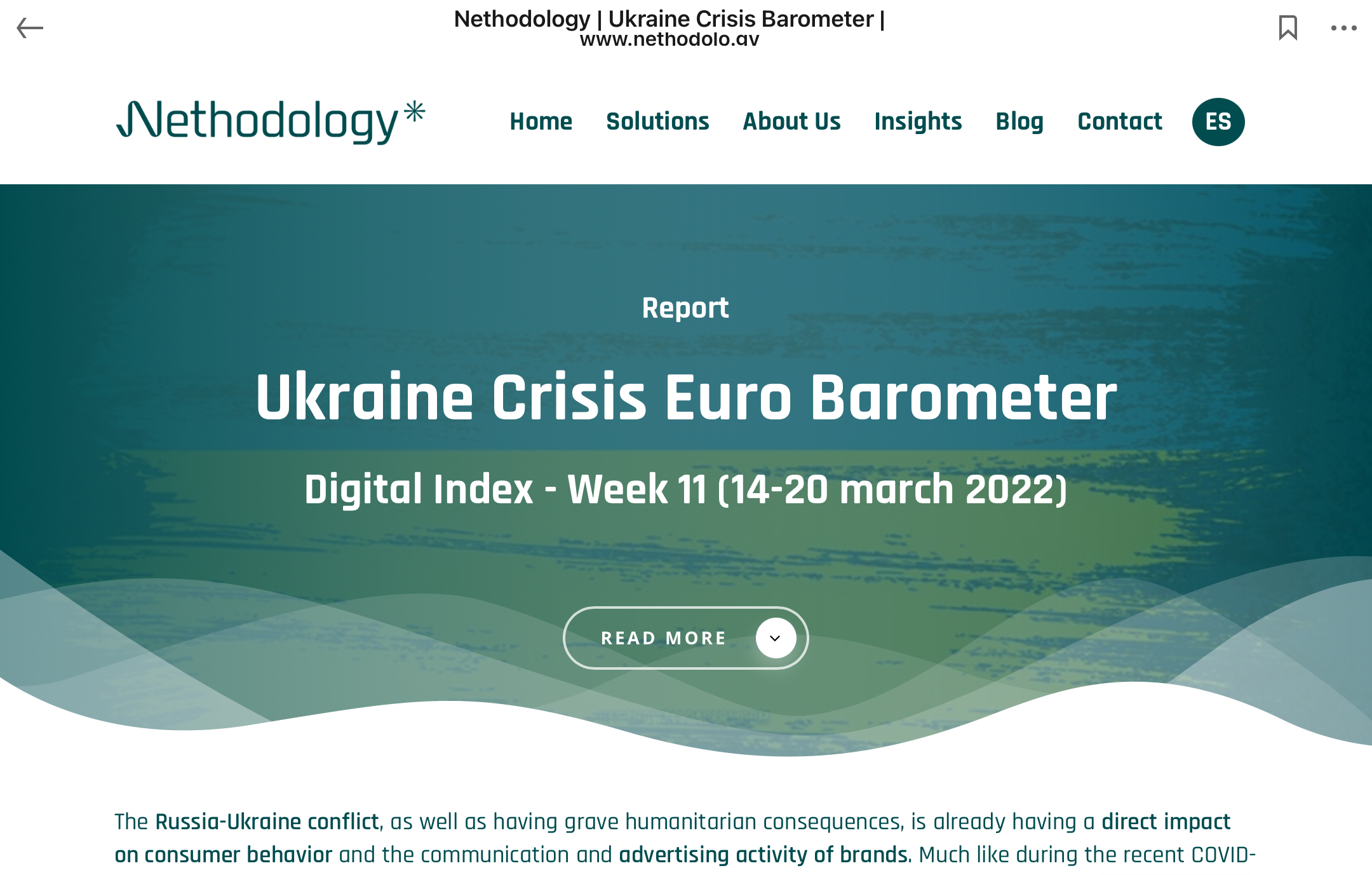 Nethodology - Ukraine Crisis